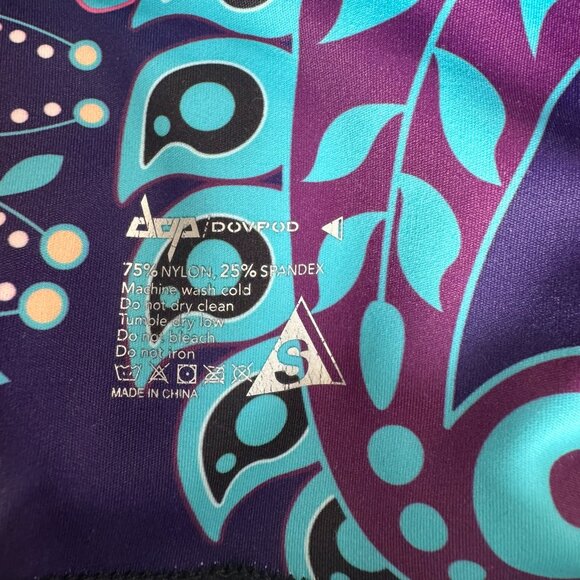 ❤️* GORGEOUS COLORFUL ATHLETIC/YOGA/ATHLEISURE LEGGINGS SMALL - Picture 4 of 5